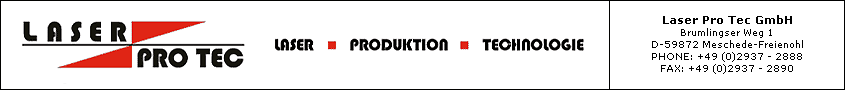 Laser Pro Tec GmbH