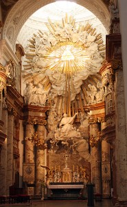 Altar der Karlskirche in Wien