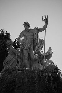 Netpun im Park von Schloß Schönbrunn