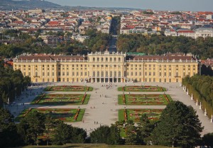 Blick auf Schloß Schönbrunn